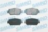 Колодки гальмівні (передні) Toyota Camry 90-02/Corolla 87-02/Rav4 94-00 SAMKO (5SP1361) зображення 1