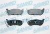 Тормозные колодки, дисковый тормоз.) SAMKO (5SP1366) изображение 1
