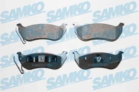 Колодки гальмівні (задні) Jeep Cherokee 01-08/Wrangler II 96-07 (KELSEY-HAYES) SAMKO 5SP1366