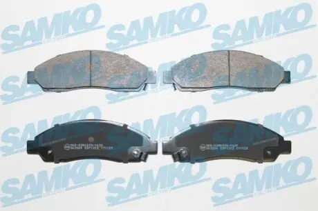 Тормозные колодки, дисковый тормоз.) SAMKO 5SP1372