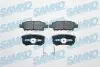 Тормозные колодки, дисковый тормоз.) SAMKO (5SP1373) изображение 1