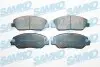 Колодки гальмівні (передні) Hyundai Santa Fe II/III/Genesis 06-/Kia Sorento/Ssangyong Korando 09 SAMKO (5SP1382) зображення 1