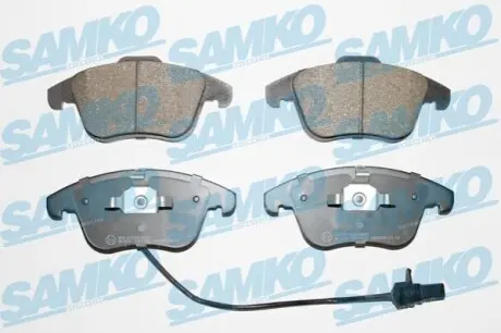 Колодки гальмівні (передні) Audi A4 07-18/Audi A5 07-/Audi Q5 12-17 SAMKO 5SP1391