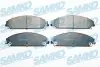 Тормозные колодки, дисковый тормоз.) SAMKO (5SP1401) изображение 1