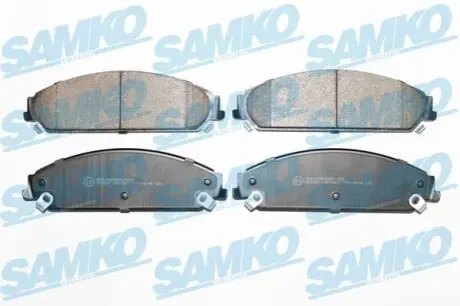 Колодки гальмівні (передні) Dodge Charger/Challenger/Chrysler 300 C 04 SAMKO 5SP1401