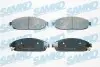 Тормозные колодки, дисковый тормоз.) SAMKO (5SP1403) изображение 1
