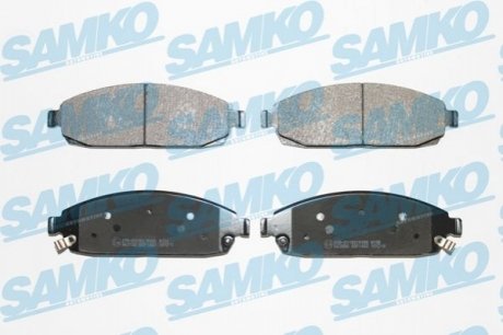 Гальмівні колодки, дискове гальмо (набір) SAMKO 5SP1403