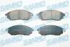 Колодки гальмівні (передні) Renault Koleos 08-/Nissan Qashqai 07-13/Pathfinder/NP300/Murano 05 SAMKO (5SP1406) зображення 1