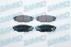 Колодки гальмівні (задні) Subaru Forester/Impreza 08-/Legacy 03-14/Outback 03-/Toyota GT 12 SAMKO (5SP1408) зображення 1