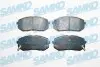 Комплект гальмівних колодок (дискових) (передніх) Hyundai i40/ix35/Kia Sportage 10 SAMKO (5SP1415) зображення 1