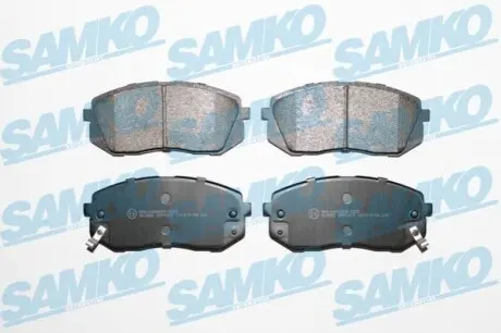 Комплект гальмівних колодок (дискових) (передніх) Hyundai i40/ix35/Kia Sportage 10 SAMKO 5SP1415