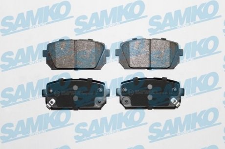 Тормозные колодки, дисковый тормоз.) SAMKO 5SP1416 (фото 1)