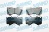 Тормозные колодки, дисковый тормоз.) SAMKO (5SP1418) изображение 1