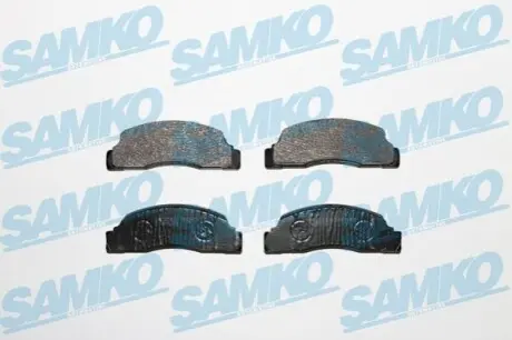 Гальмівні колодки, дискове гальмо (набір) SAMKO 5SP142