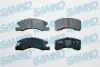 Тормозные колодки, дисковый тормоз.) SAMKO (5SP1443) изображение 1