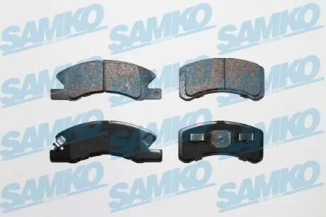 Колодки гальмівні (передні) Mitsubishi Mirage 12- (з датчиком) SAMKO 5SP1443