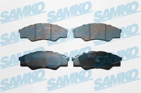 Гальмівні колодки, дискове гальмо (набір) SAMKO 5SP1452