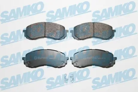 Гальмівні колодки, дискове гальмо (набір) SAMKO 5SP1454