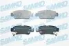 Тормозные колодки, дисковый тормоз.) SAMKO (5SP1455) изображение 1