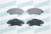 Тормозные колодки, дисковый тормоз.) SAMKO (5SP1456) изображение 1