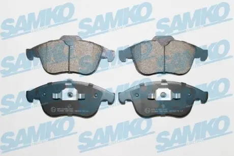 Гальмівні колодки, дискове гальмо (набір) SAMKO 5SP1466