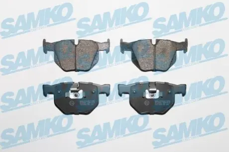 Колодки гальмівні (задні) BMW X5 (E70)/X6 (E71/E72) 08-14 замінено на 0986424766 SAMKO 5SP1472