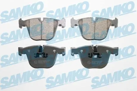 Гальмівні колодки, дискове гальмо (набір) SAMKO 5SP1473