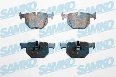 Колодки гальмівні (задні) BMW 3 (E90/E91/E92/E93) 04-13/X1 (E84) 09-15 SAMKO 5SP1476