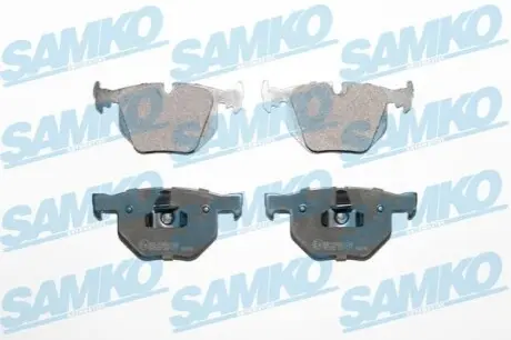 Колодки гальмівні (задні) BMW 7 (E65/E66/E67) 01-08 (Ate) SAMKO 5SP1477