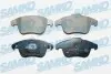 Тормозные колодки, дисковый тормоз.) SAMKO (5SP1480) изображение 1