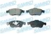 Комплект гальмівних колодок (передніх) Renault Fluence/Megane/Scenic 08 SAMKO (5SP1493) зображення 1