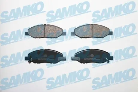Колодки гальмівні (передні) Nissan Micra II/III/Note/Tiida 04-13 SAMKO 5SP1497