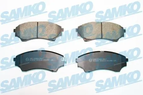 Тормозные колодки, дисковое тормоз (набор) SAMKO 5SP1499