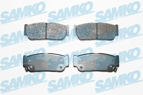 Тормозные колодки, дисковый тормоз.) SAMKO 5SP1504