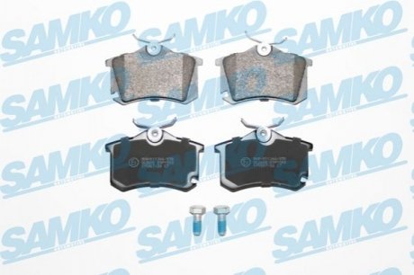 Тормозные колодки, дисковый тормоз.) SAMKO 5SP1508 (фото 1)