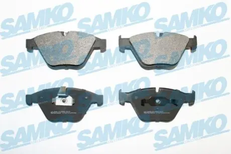 Колодки гальмівні (передні) BMW 3 (E90/E91/E92/E93) 04-13/X1 (E84) 09-15/Z4 (E89) 09-16 SAMKO 5SP1510