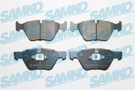 Колодки гальмівні (передні) BMW 1 (E81/E87) 04-12/3 (E90-E93) 05-13/X1 (E84) 11-15 SAMKO 5SP1511