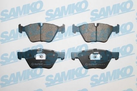 Тормозные колодки, дисковый тормоз.) SAMKO 5SP1512 (фото 1)