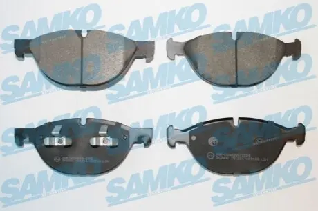 Колодки гальмівні (передні) BMW X5 (E70/F15/F85) 06-/X6 (E71/E72/F16/F86) 08 SAMKO 5SP1518