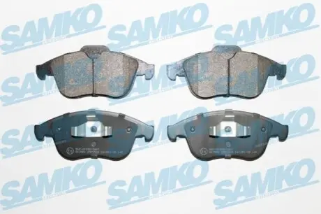 Колодки гальмівні (передні) Renault Megane III/Laguna III 1.5dCi/2.0dCi 07 SAMKO 5SP1534