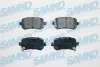 Колодки гальмівні (задні) Chrysler Grand Voyager 07-/Dodge Journey 08 SAMKO (5SP1550) зображення 1