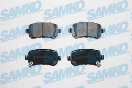 Тормозные колодки, дисковый тормоз.) SAMKO 5SP1550 (фото 1)