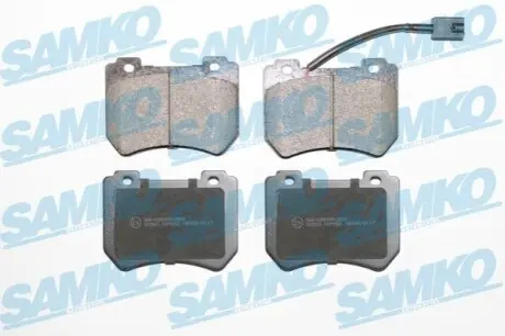 Тормозные колодки, дисковый тормоз.) SAMKO 5SP1552