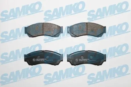 Комплект гальмівних колодок передній SAMKO 5SP1553