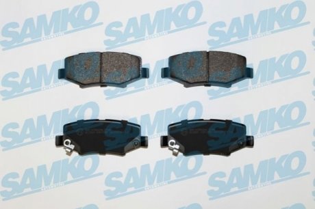 Тормозные колодки, дисковый тормоз.) SAMKO 5SP1555 (фото 1)