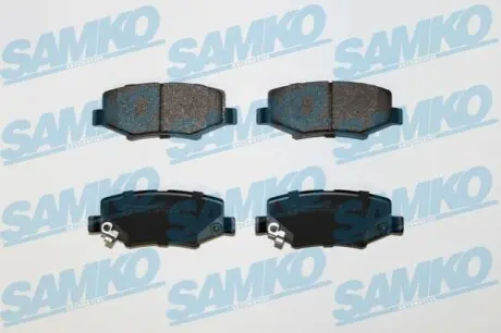 Колодки гальмівні (задні) Jeep Cherokee 08-/Compass 06-/Wrangler 07-/Dodge Nitro 06-12 SAMKO 5SP1555