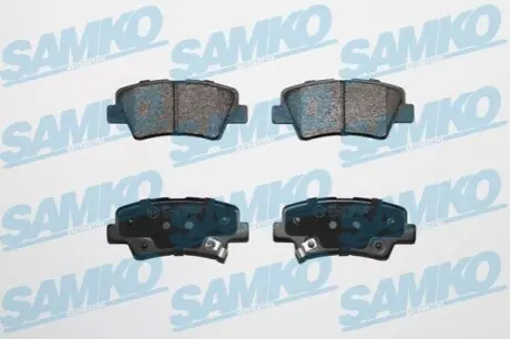Гальмівні колодки, дискове гальмо (набір) SAMKO 5SP1558