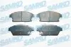 Колодки гальмівні (передні) Opel Astra J/Zafira C/Chevrolet Cruze 09 SAMKO (5SP1562) зображення 1