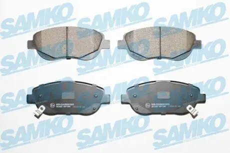 Колодки гальмівні (передні) Toyota Avensis 08-18/Verso 09-18 SAMKO 5SP1566
