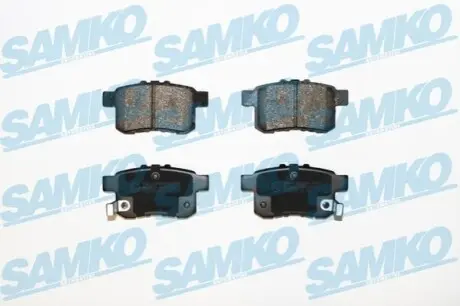Колодки гальмівні (задні) Honda Accord VIII 2.0-2.4i 08 SAMKO 5SP1569